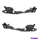 フェンダーライナー 00-03 E-Class RWDフロントスプラッシュシールドインナーフェンダーライナー左右セットペア For 00-03 E-Class ...
