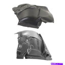 フェンダーライナー 08-13 M3フロントスプラッシュシールドインナーフェンダーライナーパネル左と右のセットペア For 08-13 M3 Front Spl...