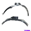 フェンダーライナー 05-09のためにツーソンフロントスプラッシュシールド内側フェンダーライナー左右側セットペア For 05-09 Tucson Front ...
