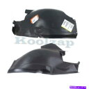 フェンダーライナー 00-07のおうし座フロントスプラッシュシールドインナーフェンダーライナー左側の右側 For 00-07 Taurus Front Spla...
