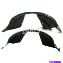 フェンダーライナー 2フィットの新しいセット2008-2009フォードトーラスxフロント右RH&左lhフェンダーライナー New Set Of 2 Fits 2...