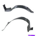 フェンダーライナー 97-05モンタナ&トランススポーツフロントインナーフェンダーライナーパネルプラスチックセットペア For 97-05 Montana & ...