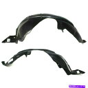 フェンダーライナー 新しいフェンダーライナースプラッシュシールドフロント右&左フィット2007 2008 2009スズキSX4 New Fender Liner...