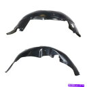 フェンダーライナー 03-06のエスカレードフロントスプラッシュシールドインナーフェンダーライナーパネルプラスチックセットペア For 03-06 Escalade Front Splash Shield Inner Fender Liner Panel Plastic SET PAIR