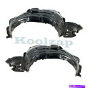 フェンダーライナー 06-07 GS350/GS430/GS450Hフロントスプラッシュシールドインナーフェンダーライナーセットペア For 06-07 GS3...