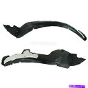 フェンダーライナー フロント左&右側フェンダーライナープラスチックフィット2014 2015 2016 Kia Forte Koup Front Left & ...