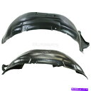 フェンダーライナー 新しいフロントRH&LHフェンダーライナースプラッシュシールドフィット2003-2006 Kia Sorento LXモデル New Fro...