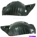 フェンダーライナー 2つのフェンダーライナープラスチックの新しいセット2009-2020日産370Z NI1249121 NI1248121 New Set O...