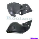 フェンダーライナー 09-15 CTSフロントスプラッシュシールド内側フェンダーライナーパネル左と右のセットペア For 09-15 CTS Front Spl...