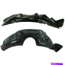 フェンダーライナー 新しいフロントLH&RHフェンダーライナースプラッシュシールドフィット2010-2013シボレーequinox New Front LH &...