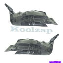 フェンダーライナー 97-03 QX4フロントスプラッシュシールドインナーフェンダーライナーパネル左右セットペア For 97-03 QX4 Front Spl...