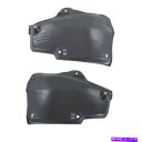 フェンダーライナー 11-14のソナタリアスプラッシュシールドインナーフェンダーライナーパネル左右セットペア For 11-14 Sonata Rear Spl...