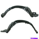 フェンダーライナー 2011-2013 Scion TCの新しいフロント右側と左側フェンダーライナースプラッシュシールド New Front Right & L...