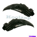 フェンダーライナー 07-12 G25/g35/g37フロントスプラッシュシールド内側フェンダーライナー左右セットペア For 07-12 G25/G35/G3...