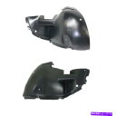 フェンダーライナー 05-11 STSフロントスプラッシュシールドインナーフェンダーライナーパネル左と右のセットペア For 05-11 STS Front S...