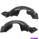 フェンダーライナー シビックペア用の2つのフロントドライバーと乗客側LH RHの新しいフェンダーライナーセット New Fender Liners Set of...