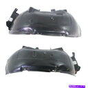 フェンダーライナー 07 08 09ソレントフロントスプラッシュシールドインナーフェンダーライナー左右セットペア For 07 08 09 Sorento Fr...