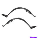 フェンダーライナー 05-06 altimaフロントスプラッシュシールドインナーフェンダーライナー左右側セットペア For 05-06 Altima Front...
