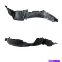 フェンダーライナー 01-02 for optimaフロントスプラッシュシールドインナーフェンダーライナー左右側セットペア For 01-02 Optima F...