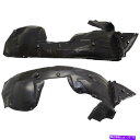 フェンダーライナー オデッセイペアの2つのフロントドライバーと乗客側LH RHの新しいフェンダーライナーセット New Fender Liners Set of...