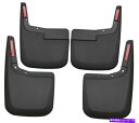 フェンダーライナー ハスキーマッドガードフラップ15-20フォードF150フロント&リアなし HUSKY Mud Guards Flaps for 15-20 ...
