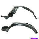 フェンダーライナー New Fits 2012-2014 Subaru Impreza 2 LH&RH SPLASH SHIELDフェンダーライナーのセット N...