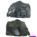 フェンダーライナー BMW M3スプラッシュガード/フェンダーライナー2008-2013 LHおよびRHペアフロントBM1248120 For BMW M3 S...