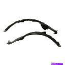 フェンダーライナー ホンダCR-V 10-11の2つのフェンダーライナーフロント左右右&RH&RH&RHのペアセット Pair Set of 2 Fender ...