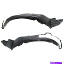 フェンダーライナー 2つのフェンダーライナーの新しいセットフロントドライバーと乗客側LH RH for forteペア New Set of 2 Fender ...