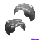 フェンダーライナー 14-15シボレーシルバラード用の新しいフロントドライバーと乗客側フェンダーライナーセット New Front Driver & Passe...