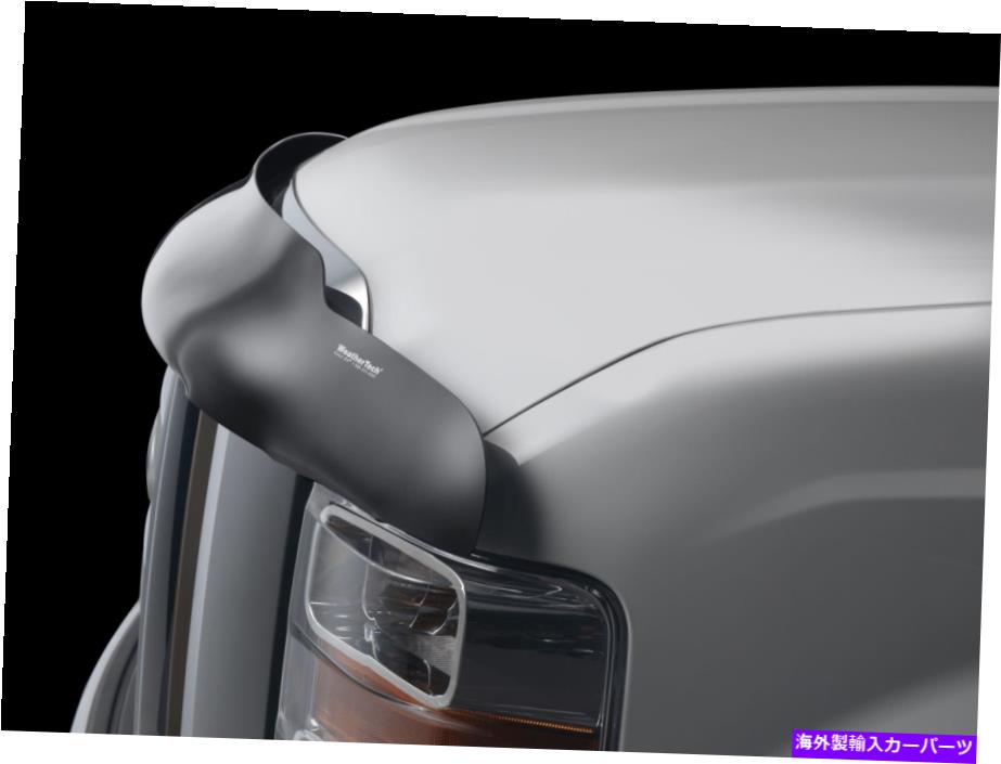 バグシールド 2016-2019 Ford ExplorerのWeathertech Stone＆Bug Deflectorフードシールド WeatherTech Stone & Bug Deflector Hood Shield for 2016-2019 Ford Explorer