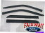 Х 17 Thru 22ѡǥ塼ƥOEMեɥ⡼ɥǥե쥯쥤󥬡4-PC롼 17 thru 22 Super Duty OEM Ford Smoke Window Deflector Rain Guard 4-pc CREW CAB