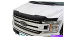 バグシールド Auto Ventshade(AVS)320052-AG Aeroskin Hoodプロテクター。 2017-2018ヒョンの煙 Auto Ventshade (AVS) 320052-AG Aeroskin Hood Protector; Smoke for 2017-2018 Hyun(2)