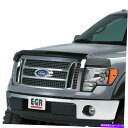 バグシールド シボレークルーズ2011-2014 EGRスーパーガードダークスモークフードシールド For Chevy Cruze 2011-2014 EGR SuperGuard Dark Smoke Hood Shield(2)