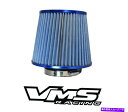 USエアインテーク インナーダクト VMSレーシングブルー3 エアインテークハイフローエアフィルターSubaru Impreza WRX STI VMS RACING BLUE 3 AIR INTAKE HIGH FLOW AIR FILTER FOR SUBARU IMPREZA WRX STI