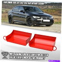 USエアインテーク インナーダクト BMW E90 E91 RAMダイナミックエアコールドカーベントグリルカバーシステムの吸気スクープ Intake Scoop...