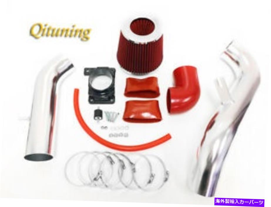 USエアインテーク インナーダクト 2000年から2005年の赤いコールドエアインテークキットMitsubishi Eclipse 2.4L L4 3.0L V6 Red Cold Air Intake Kit For 2000-2005 Mitsubishi Eclipse 2.4L L4 3.0L V6