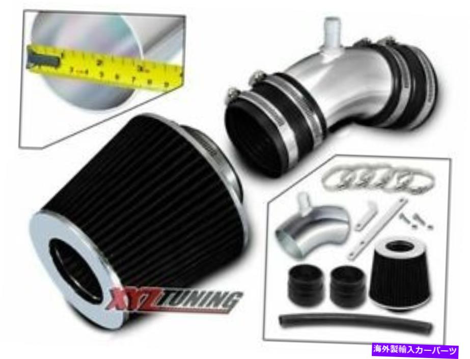 USơ ʡ 06-08 Sonata 3.3L V6Υ֥å硼ȥ۵ͶƳå +ե륿 BLACK Short Ram Air Intake Induction Kit + Filter For 06-08 Sonata 3.3L V6