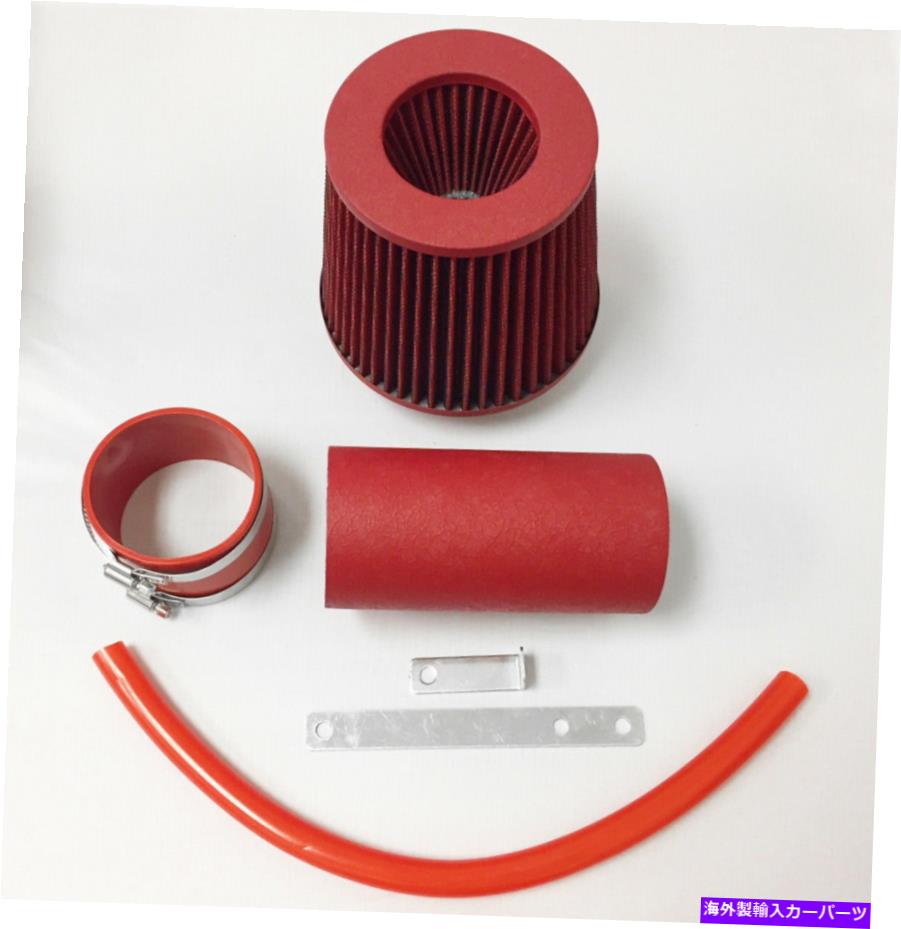 USơ ʡ 2002ǯ2006ǯˤֿΥƥ󥰥󥵡2.0 4cyl oz ls esơ +ե륿 Coated Red For 2002-2006 Mitsubishi Lancer 2.0 4cyl OZ LS ES Air Intake + Filter