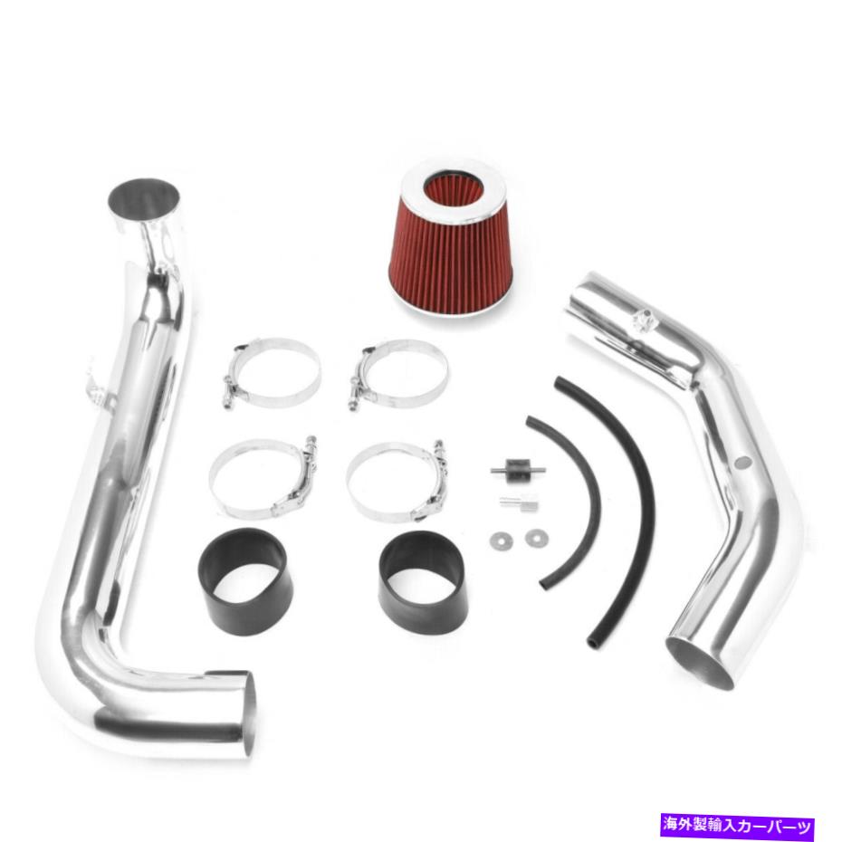 USエアインテーク インナーダクト 06-09ホンダS2000 2.0L 2.2Lエンジンハイフローコールドインテークシステム付きレッドフィルター For 06-09 Honda S2000 2.0L 2.2L Engine Hi-Flow Cold Intake System w/Red Filter