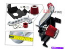 バグシールド 08-10ダッジチャレンジャー3.5L V6用のコールドシールドエアインテークキット +赤いフィルター Cold Shield Air Intake Kit + Red Filter For 08-10 Dodge Challenger 3.5L V6(2)