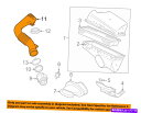 バグシールド Jaguar OEM 98-02 XK8 4.0L V8非スーパーチャージエアインテークエアパイプNNE3555AC JAGUAR OEM 98-02 XK8 4.0L V8 Non Supercharged Air Intake Air Pipe NNE3555AC