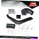 バグシールド トヨタFJクルーザー1GR-FE 07-??12 4.0 V6 2/4WD 4x4に適合する吸気シュノーケルキット Intake Snorkel Kit Fit For Toyota FJ Cruiser 1GR-FE 07-12 4.0 V6 2/4WD 4x4(2)