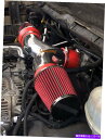 バグシールド 2008-2010 Dodge RAM 1500 4.7L V8の赤いデュアルツインエアインテークフィルター Red Dual Twin Air Intake Filter For 2008-2010 Dodge Ram 1500 4.7L V8