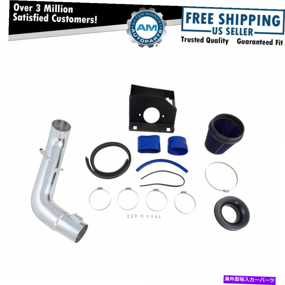 Х ѥեޥ󥹥ɥơƥF150ԥååץȥå5.0LCAI֥롼ե륿 Performance Cold Air Intake System CAI Blue Filter for F150 Pickup Truck 5.0L