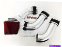 バグシールド 3PC 1999-2007 GMC Sierra 1500 Classic 4.3L V6 Cold Air Intake Kitのブラックレッド Black Red For 3PC 1999-2007 GMC Sierra 1500 Classic 4.3L V6 Cold Air Intake Kit