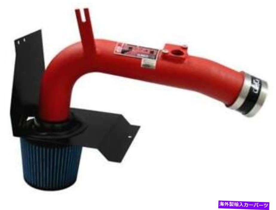 USエアインテーク インナーダクト スバルインプレッサWRX STI 08-13のコールドエアインテークリンクルレッドSPシリーズ INJEN Cold Air Intake Wrinkle Red SP-Series FOR Subaru Impreza WRX STI 08-13