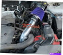 USエアインテーク インナーダクト 2008-2013 Mitsubishi Outlander 2.4L L4のブラックブルーエアインテークキット +フィルター Black-Blue Air Intake Kit + Filter For 2008-2013 Mitsubishi Outlander 2.4L L4