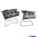 エンジンカバー 02-07 I35 Altima Maxima Murano 3.5Lの2x左および右側のエンジンバルブカバー 2X Left & Right Side Engine Valve Cover For 02-07 I35 Altima Maxima Murano 3.5L