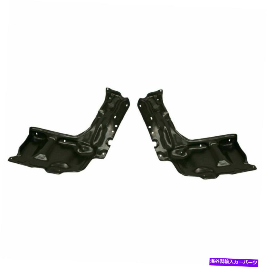 エンジンカバー カバーの下のエンジンスプラッシュシールドLHとRHに適合するトヨタカローラジャパンビルド Engine Splash Shield Under Cover LH And RH Fits Toyota Corolla Japan Built